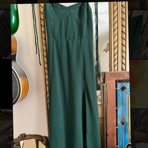 Reformation style green sundress